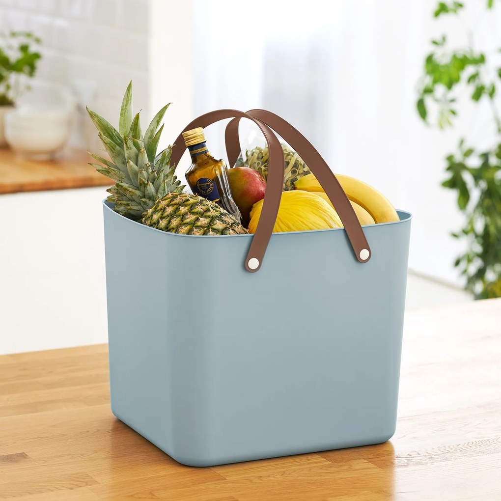 Rotho Nákupná taška, kabelka, plastová MULTIBAG, svetlomodrá, 40l