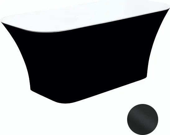 Besco Voľne stojaca vaňa z liateho mramoru Assos BW 160x70 BESCO-Typ výpuste: Click-Clack štandard, chróm, BESCO-Rozmery: 160x70, BESCO-Farba: Biela/…