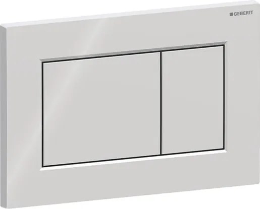 Geberit Sigma01 ovládacie tlačidlo plast v chrómovom prevedení lesk 115.660.21.1