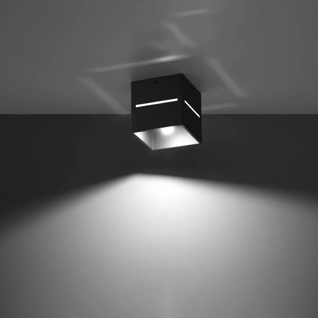 Sollux Lighting Stropné svietidlo LOBO čierne