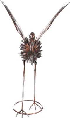Plameniak 69 cm - kovová záhradná dekorácia