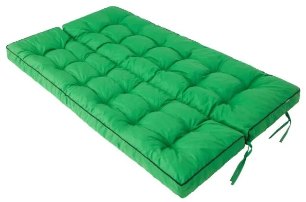 Vankúš na záhradnú hojdačku POLA 140 cm oxford, zelený