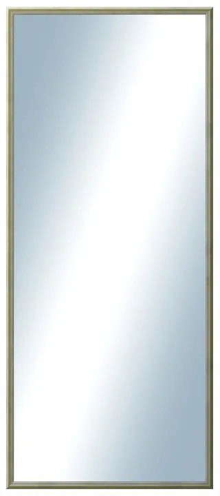 DANTIK - Zrkadlo v rámu, rozmer s rámom 60x140 cm z lišty Y-ka žltá linka (3127)
