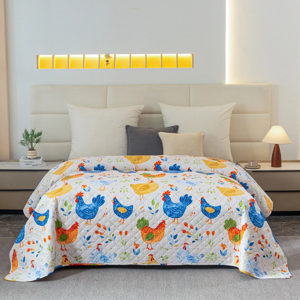 Prehoz na posteľ HENRIETTA, farebný Rozmer: 170 x 210 cm