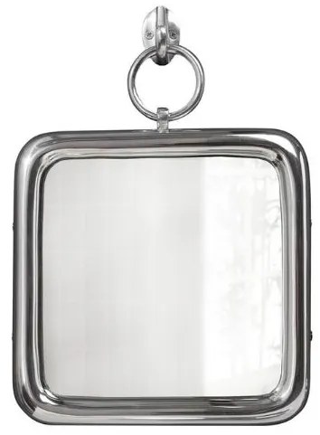 Portait II nástenné zrkadlo 35 cm strieborné