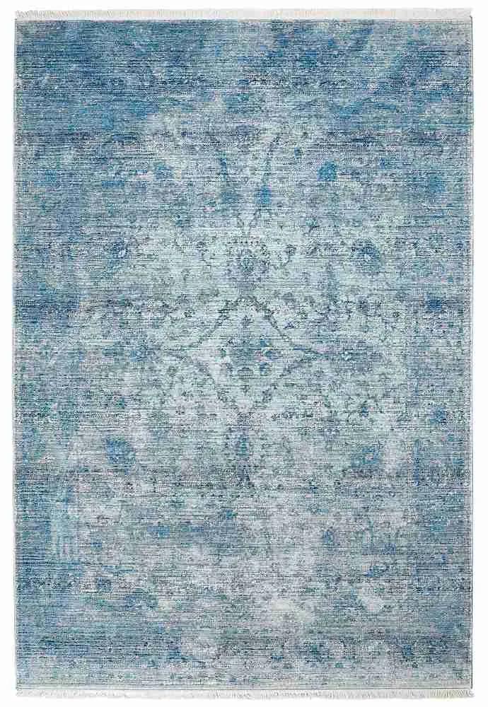 Jutex Kusový koberec Laos 454 modrý, Rozmery 1.50 x 0.80