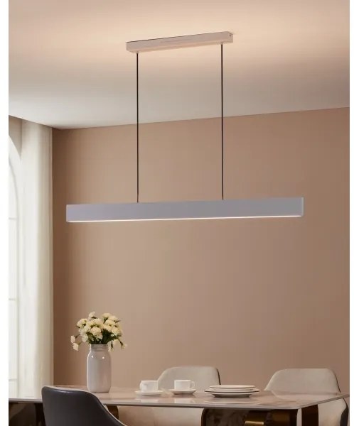 Eglo 900879 - LED RGBW Stmievateľný luster na lanku ANDREAS-Z LED/38W/230V biela