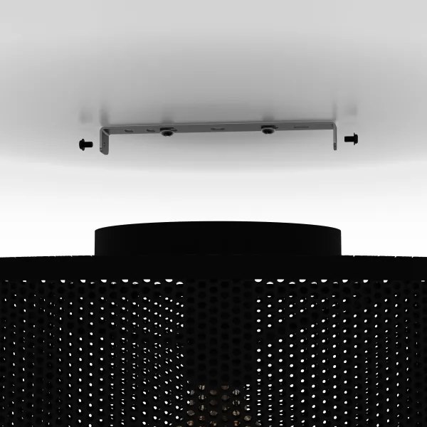 Eglo 43794 - Stropné svietidlo MANBY 1xE27/40W/230V