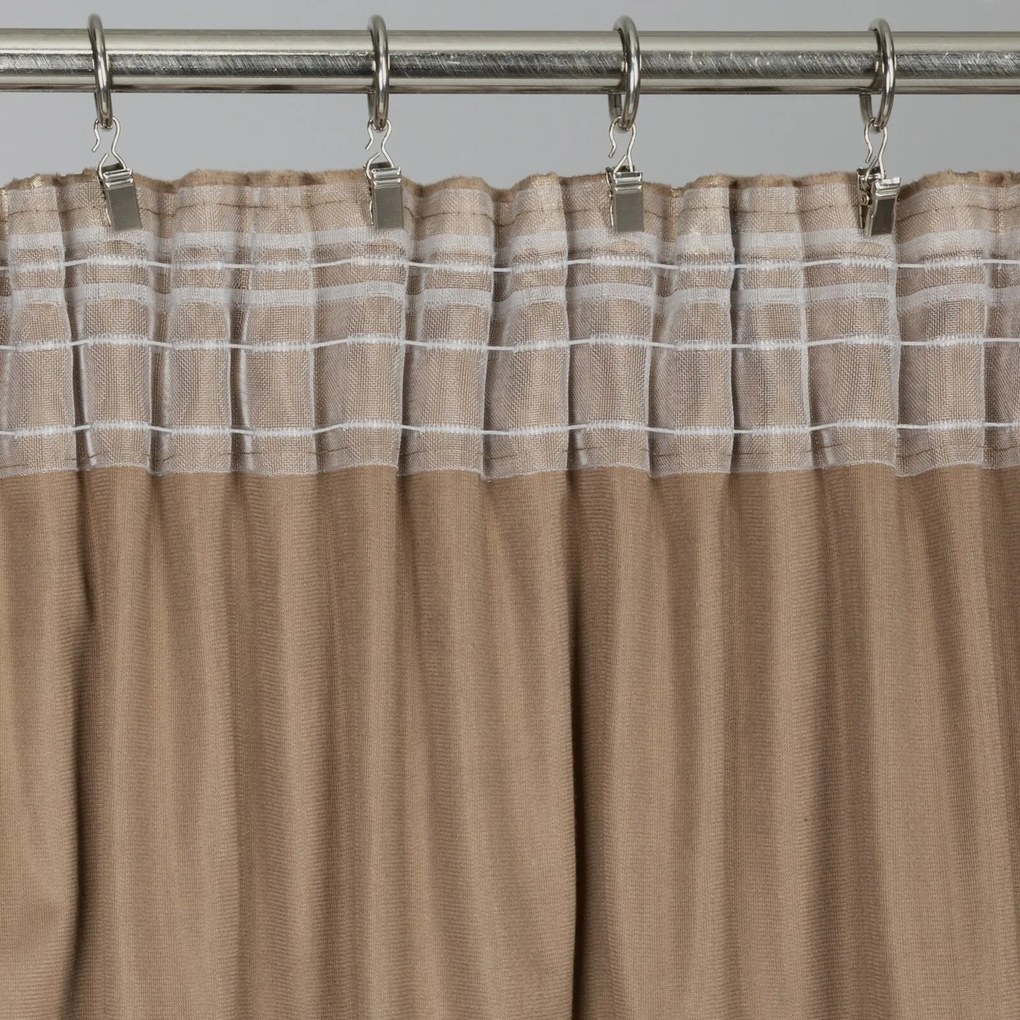 ZATEMŇOVACÍ ZÁVES NA PÁSKE RAJA 140X270 CM VZOROVANÁ