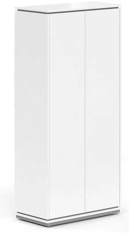 Vysoká skriňa Creator 83,2 x 44,5 x 185,9 cm, antracit / biela