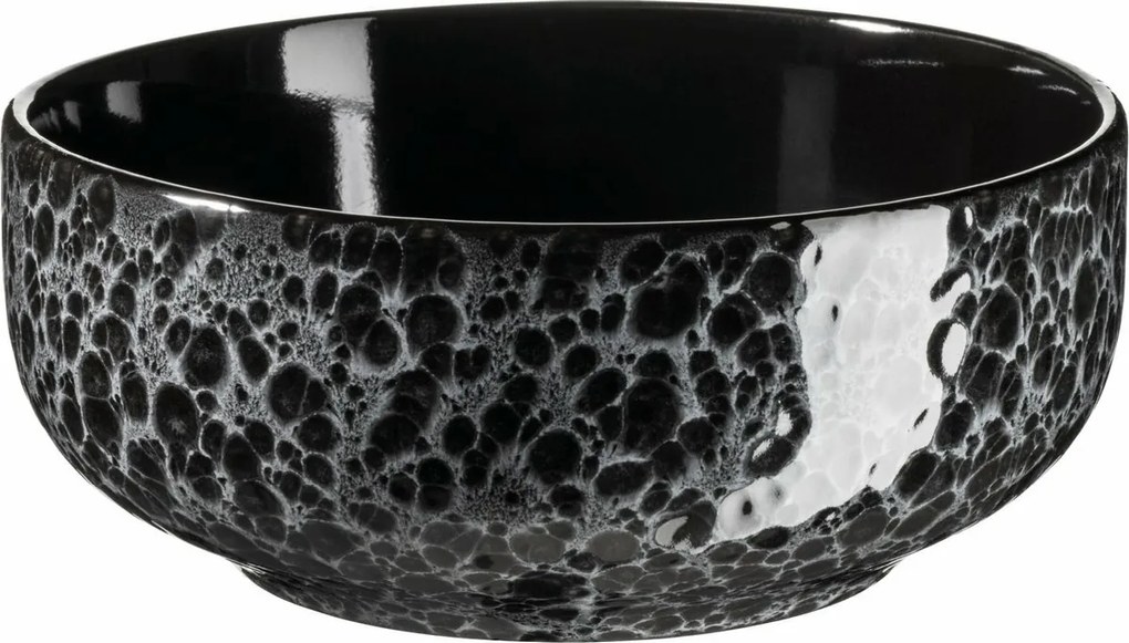 Mäser Jedálenská súprava riadu 16 ks FILIPPA – čierna