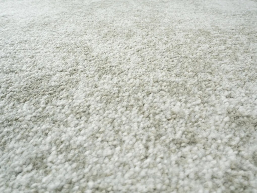 Condor Carpets, Metrážny koberec Serena 6662, na mieru, šíře 4m, zelená, filc, obývacia izba