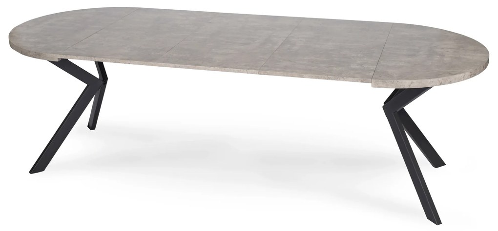 PROXIMA.store - Okrúhly stôl LUKAS FARBA: sivá