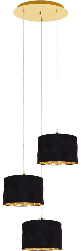 Eglo 39226 - Luster DOLORITA 3xE27/60W/230V