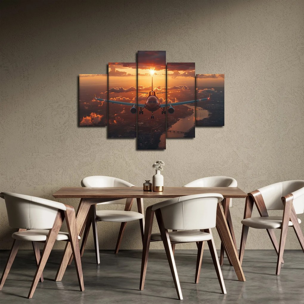 Obraz - Dopravné lietadlo (150x105 cm)