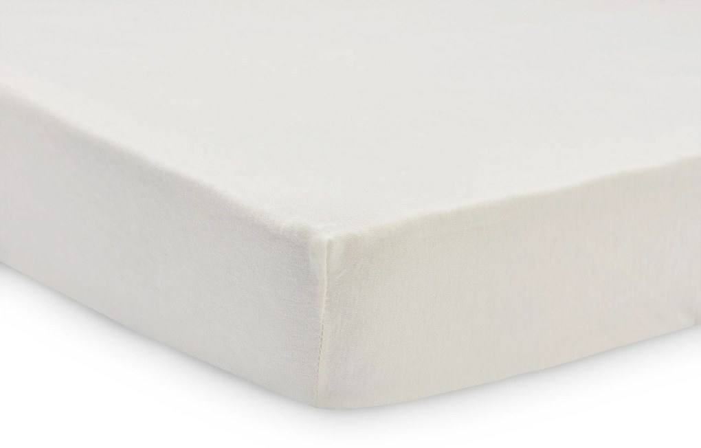 Napínacia plachta 120x60 cm 2 ks Ivory