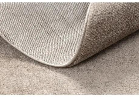 Okrúhly koberec SOFTY Jednotný, Jednofarebný, béžová Veľkosť: kruh 150 cm