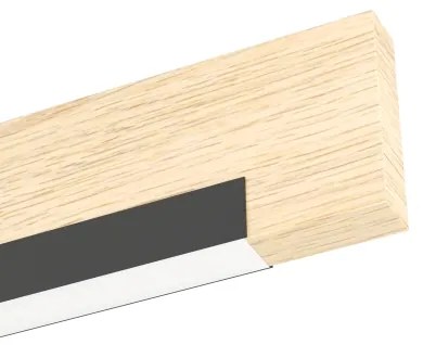 Eglo 901738-LED Nástenné svietidlo CAMACHO LED/9,6W/230V 3000K čierna/béžová