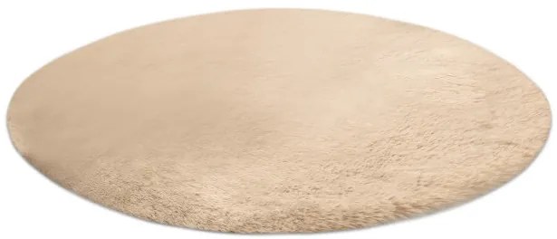 Koberec BUNNY tmavobéžový kruh