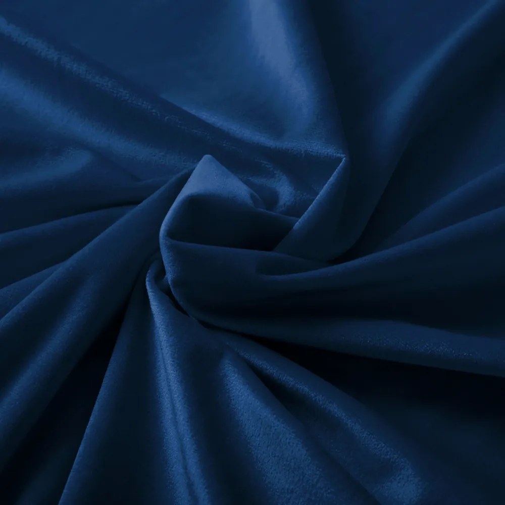 Biante Zamatový štvorcový obrus Velvet Prémium SVP-036 Námornícka modrá 60x60 cm
