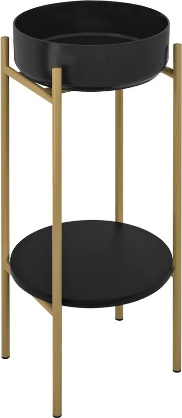 Sapho Sapho, PUNO podstavec s umývadlom 375x870x448xmm, zlatá mat, SKA380-5-01