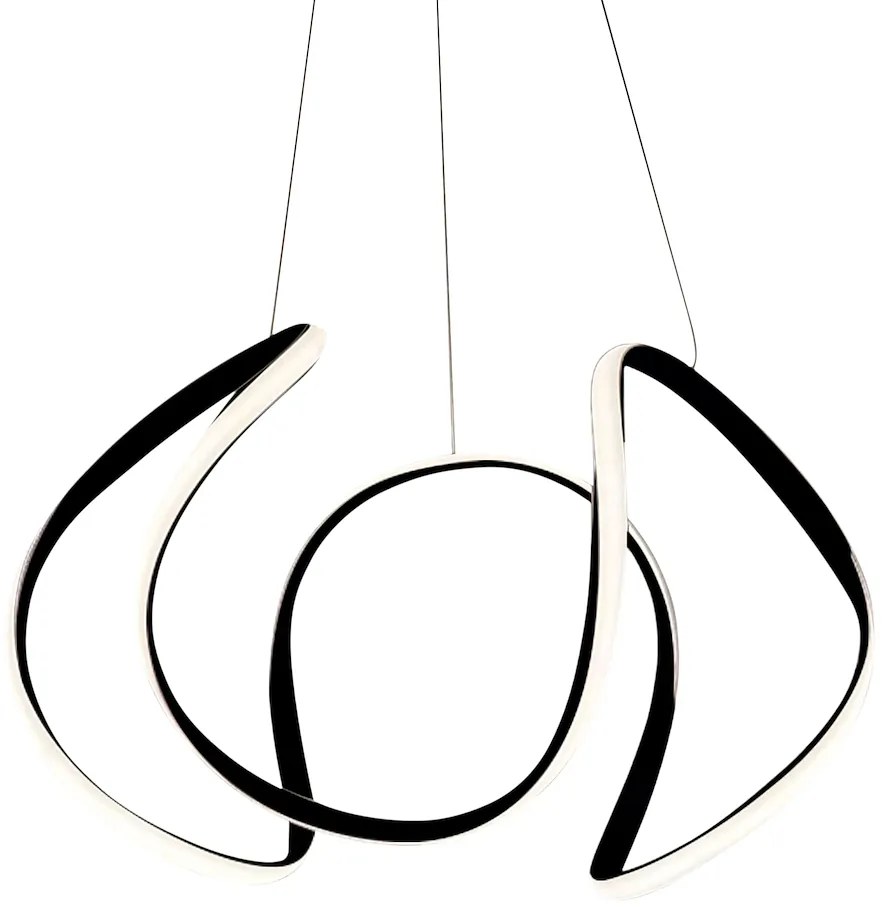 Závesné LED svietidlo Globe, 1x LED 50w, 4000k, ch