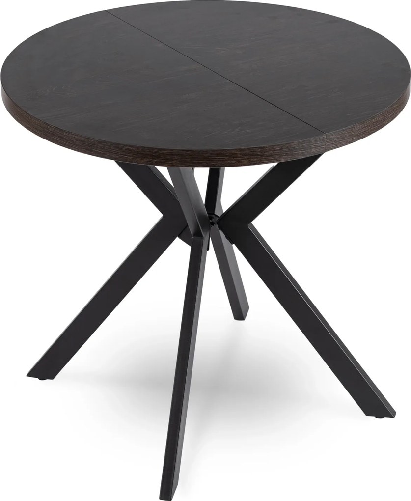 PROXIMA.store - Okrúhly rozkladací stôl DORIAN FARBA: biela, FARBA NÔH: biela