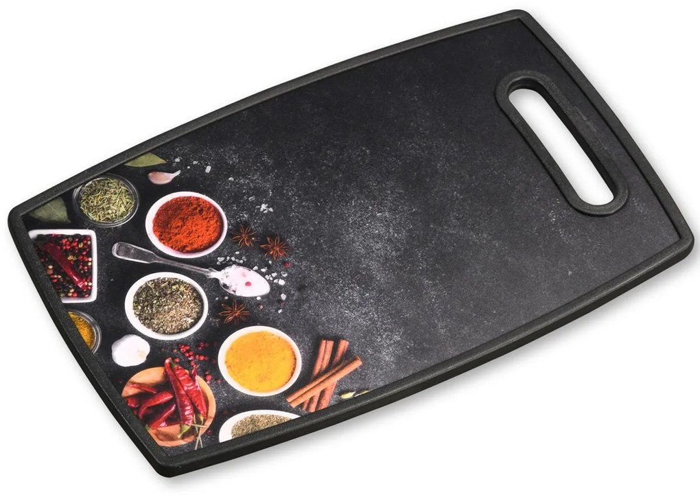 Doska na krájanie Spices, kombinácia farieb, 37x23 cm
