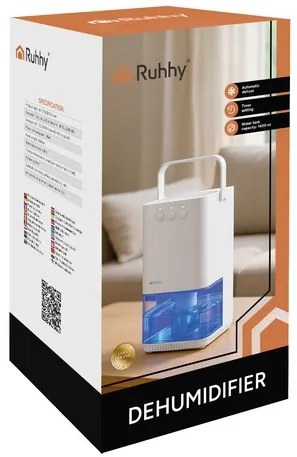 Odvlhčovač vzduchu Ruhhy - Čierna