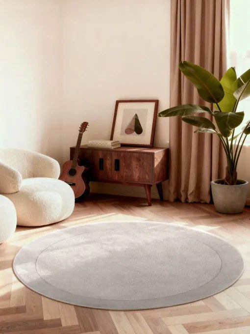 Koberec Villeroy & Boch Kollektion 1812 Kivi Grey kruh