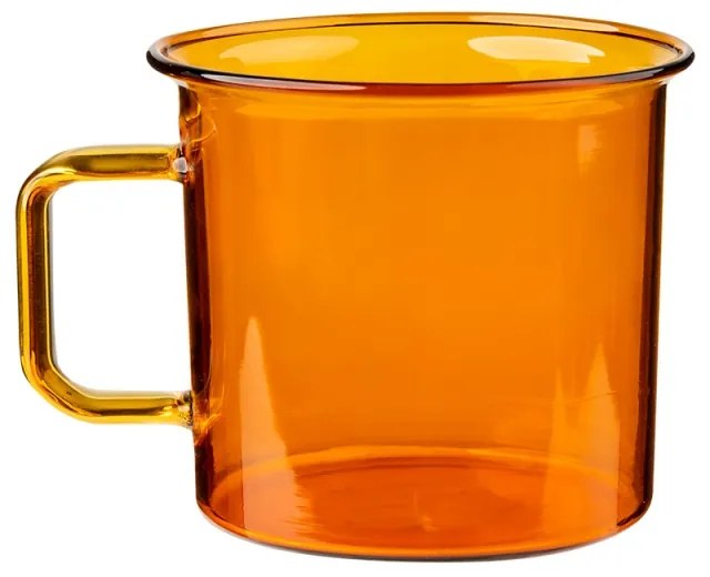 Hrnček Glass 0,35l, jantárový