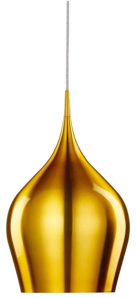 Searchlight 6461-26GO - Luster na lanku VIBRANT 1xE27/60W/230V zlatá