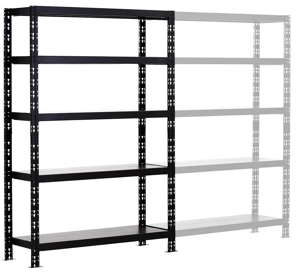 Policový regál 1800x1200x500mm, nosnost 300kg RTCL-IUE5012-5H