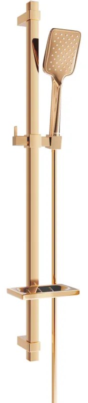 Mexen sprchový set DQ62, ružovo-zlatá, 785624581-60