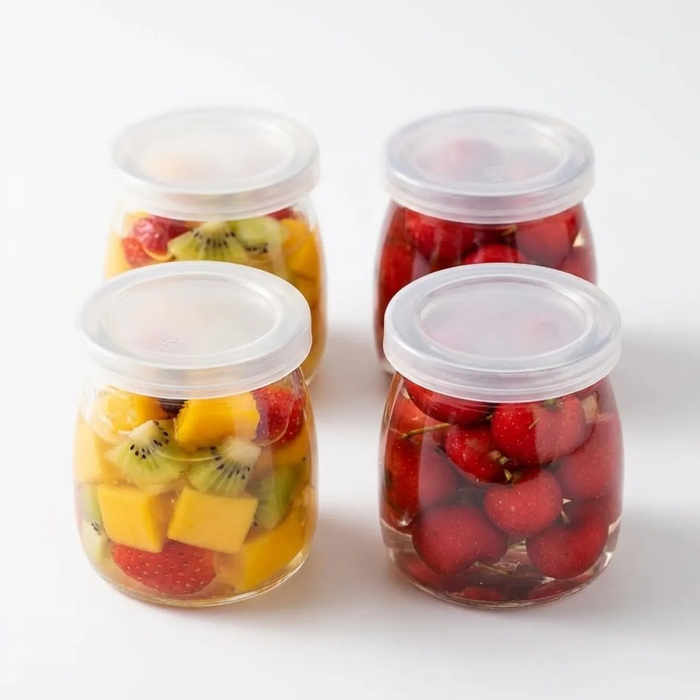 Orion 4 poháre na jogurt / dezert s viečkom 4ks x 200ml YOGO