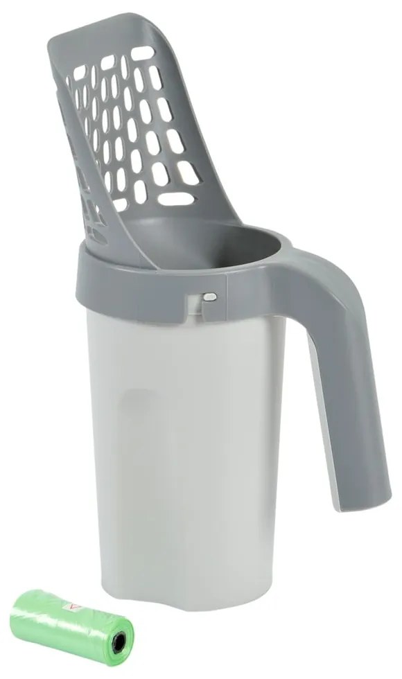 Svetlosivá lopatka 16x11 cm – Love Story