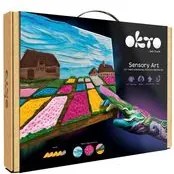 OKTO kreatívna 3D sada “Kvetinové záhony v Holandsku” 30 x 40 cm