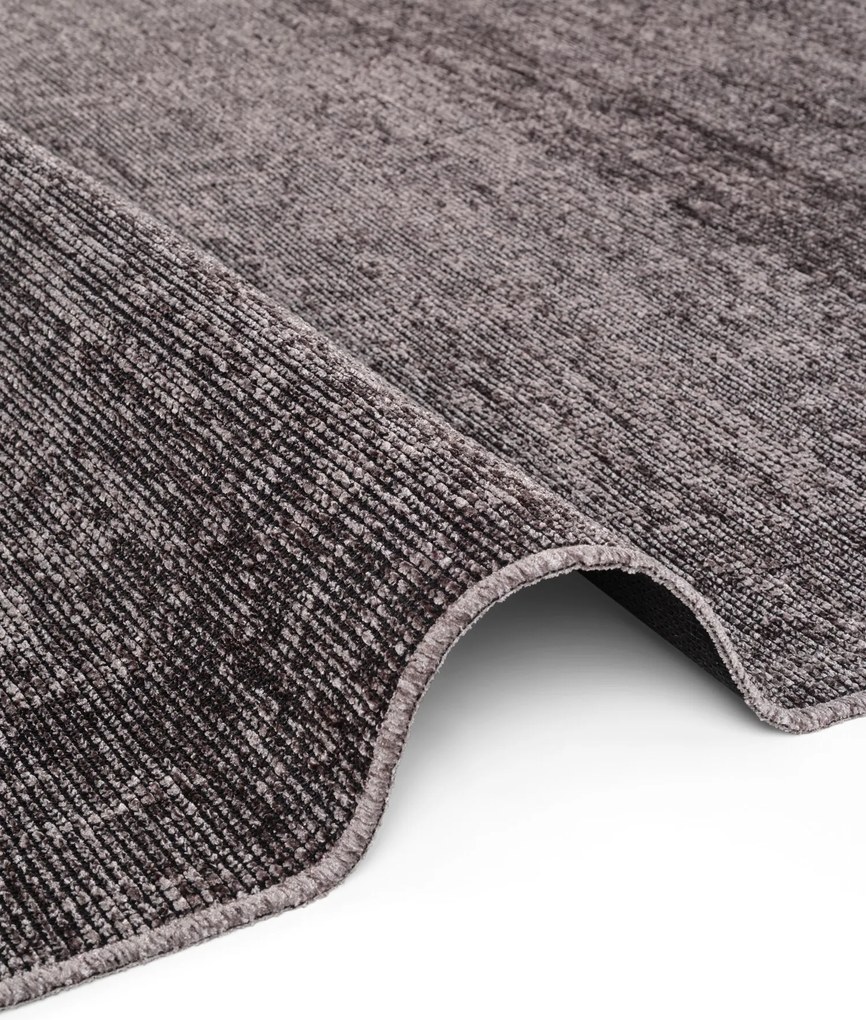 ELLE Decoration, Koberec behúň Brilliance Prisma 106311 Brown z kolekcie Elle, 80x250, hnedá, obývacia izba