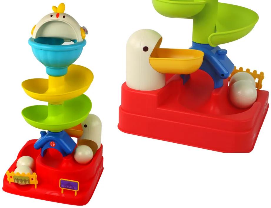 Lean Toys Senzorická hračka – Guličková dráha