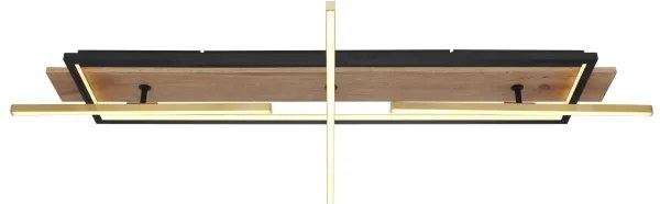 Globo 67296D2 - LED stropné svietidlo BEATRIX LED/48W/230V hnedé