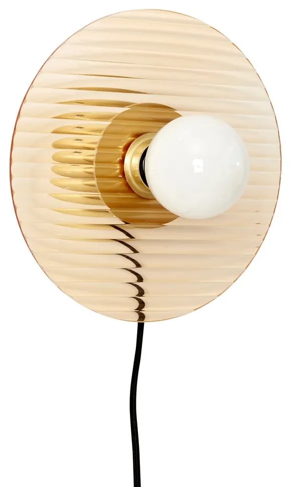 Oranžové stmievateľné nástenné svietidlo Halo – Hübsch