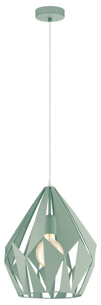 Moderné svietidlo EGLO CARLTON-P pastel light green 49026