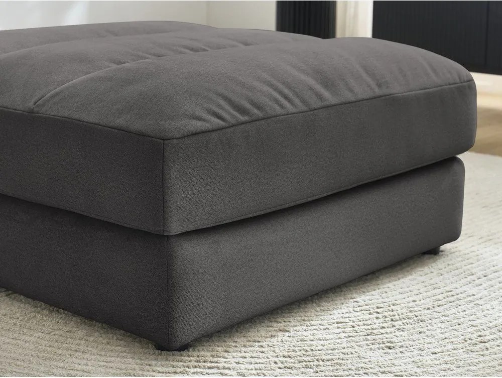 Čierna zamatová podnožka Sierra – Bobochic Paris