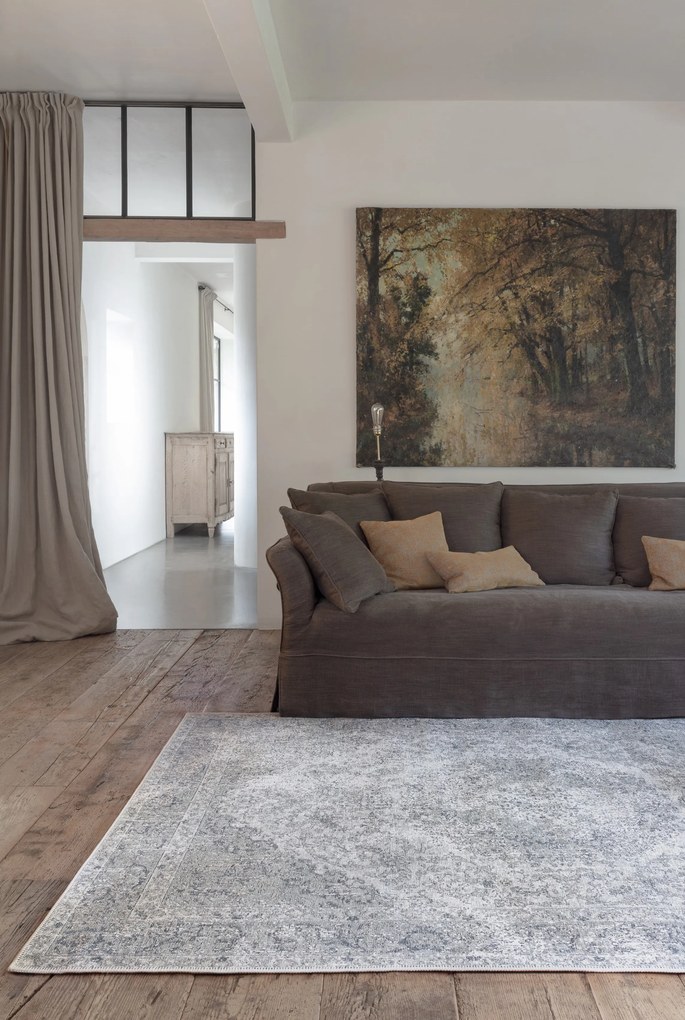 Osta, AKCIA: 200x300 cm Kusový koberec Origins 50005 / A920, šedá, chodba / predsieň