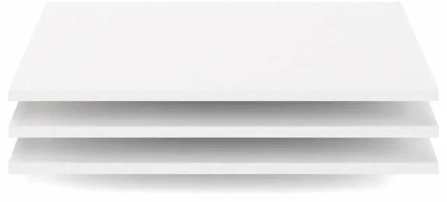 Doplnkové police do šatníkovej skrine v súprave 3 ks (šírka 58.8 cm) Verona – Tvilum