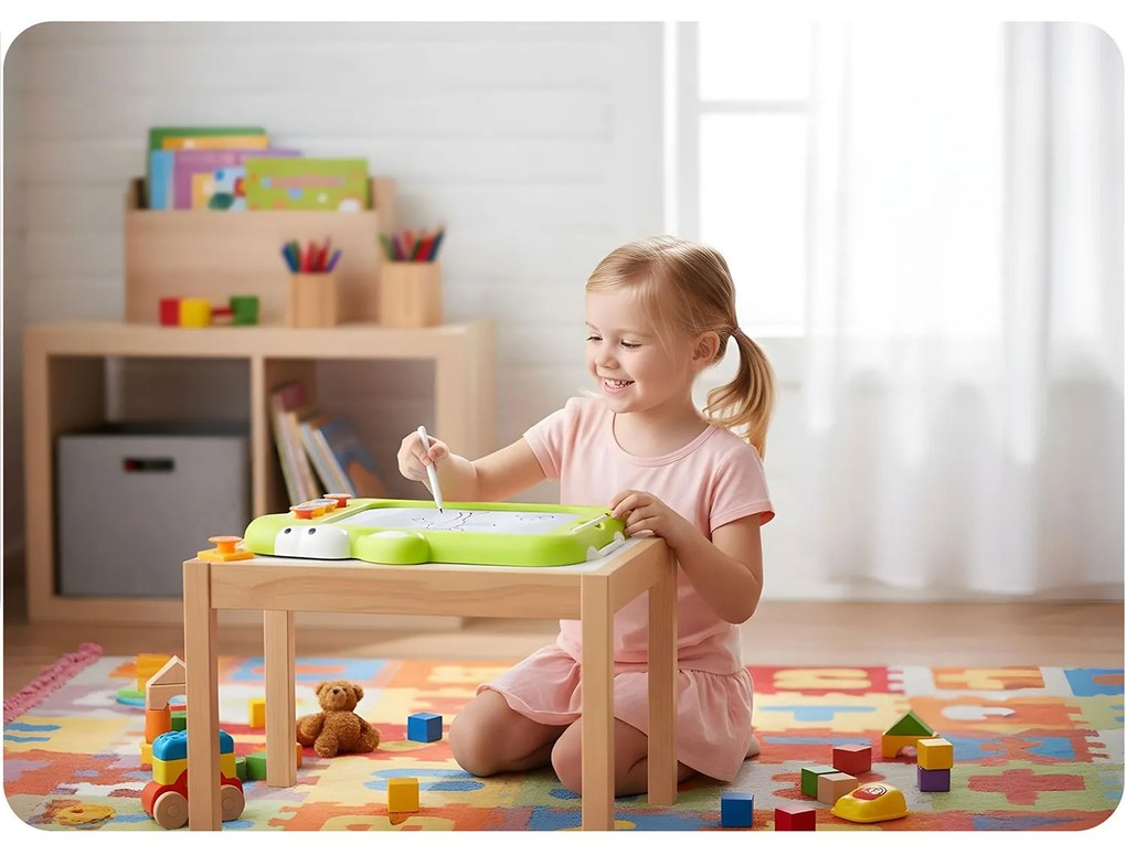Puzzle magnetická tabuľa tangram pre deti Ricokids RK-823