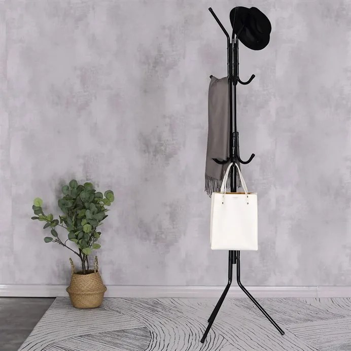 Autronic BONTEC Vešiak, kov, čierna, GD-101 BK Farba: Čierna