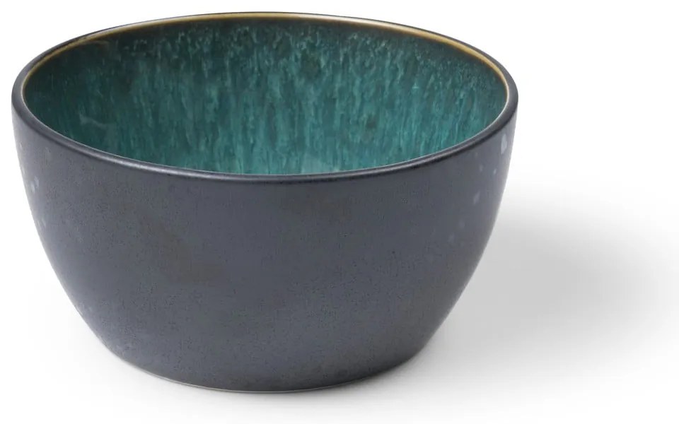 Zelená/čierna kameninová miska Gastro Green/Black – Bitz