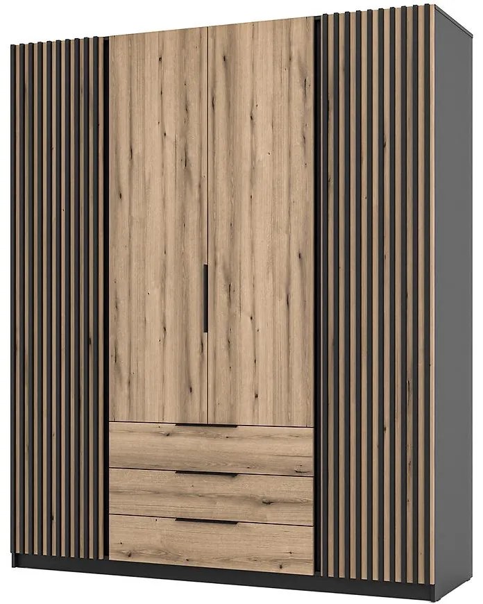 Skriňa Kaja BL/EV-BL 2 LAM 2F 3S