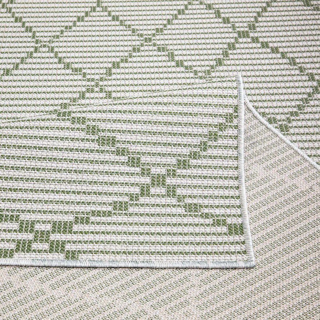 Dekorstudio Šnurkový koberec PALM 3526 - zelený Rozmer koberca: 80x150cm